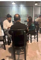 Brand promoter engaging consumers at a HORECA venue